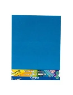 FIELTRO CAMPUS 25x30 AZUL CLARO (PACK3)