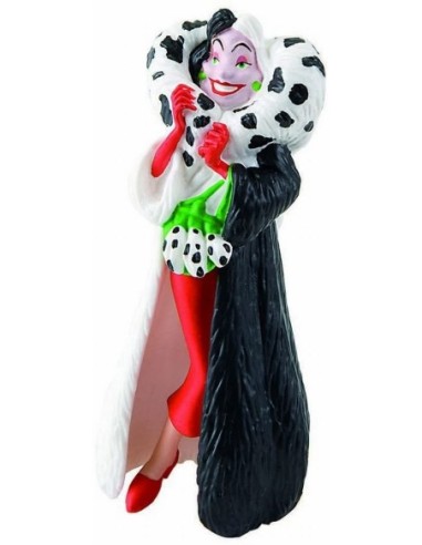 FIGURA BULLY DISNEY DALMAT.CRUELLA 12512