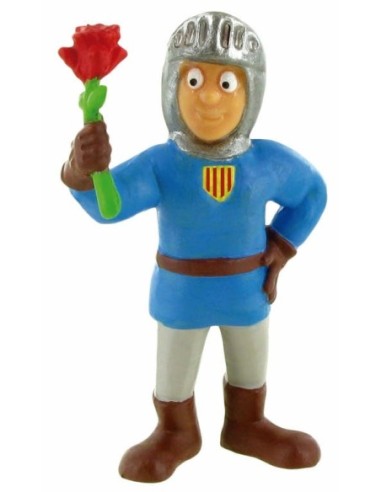 FIGURA COMANSI SANT JORDI ROSA 97307