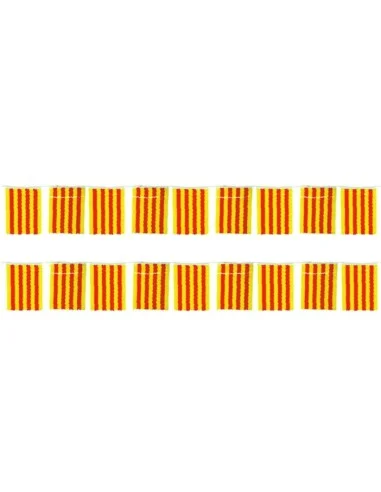ART.FIESTA BANDERA CATAL.PLAST-PAQ.50 M-