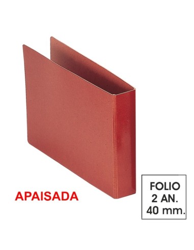 CARPET.CART.2 ANILL.RED.40mm FOLIO APAI