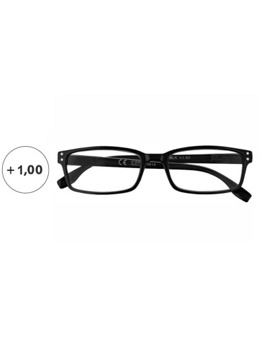 GAFAS ZIPPO LECTURA CLASIC NEG./AZ.+1,00