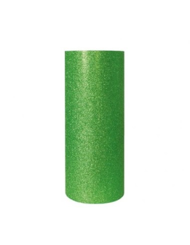 GOMA EVA 2MM.PURPURINA 40X60 VERDE-P/5UN