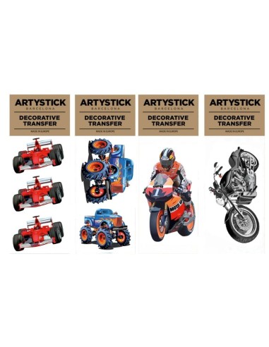 ARTYSTICK-SET 4 DECOR 10x20 MOTOR