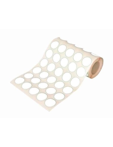 GOMETS CIRCULO 20 MM.BLANCO -ROLLO-