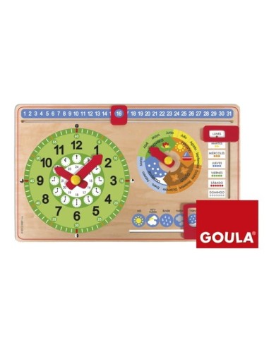 GOULA-RELOJ CALENDARIO CASTELLANO 51315