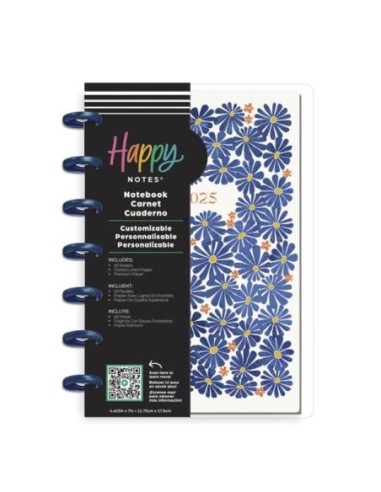 HAPPY PLN.NOTEBOOK 117x178 HUES BLUES