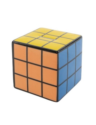 HUCHA CERAMICA CUBO RUBIK 308523