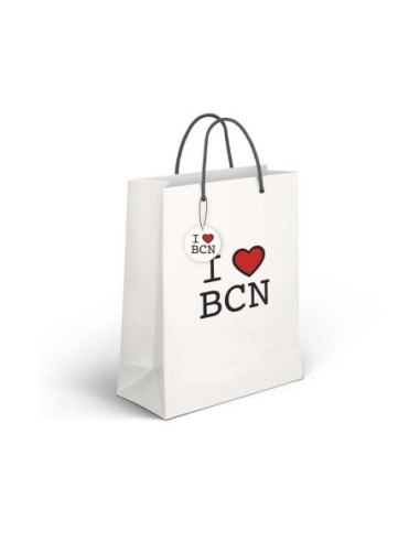 I LOVE BCN-BOLSA PAPEL MEDIANA 2185406