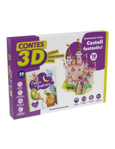 IMAGILAND-CONTE+CONSTRUIR 3D CASTELL