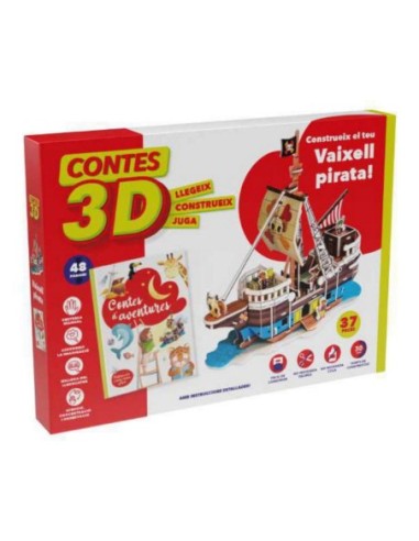 IMAGILAND-CONTE+CONSTRUIR 3D VAIX.PIRATA