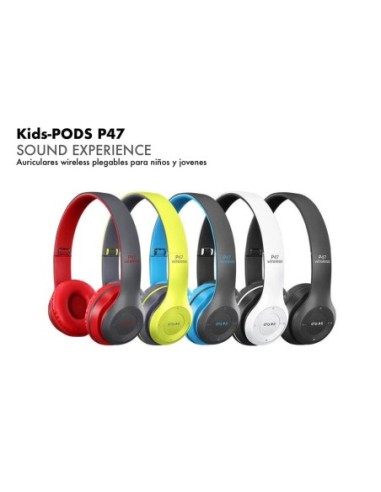 AURICULARES HELMET WIRELESS KIDS AB-047