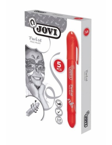 JOVI-C/5 STICKS MAQUILLAJE 191 ROJO