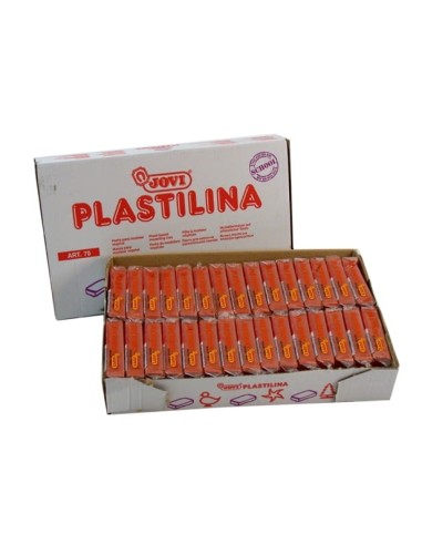 JOVI-PLASTILINA 70 MARRON 50G. PASTILLA