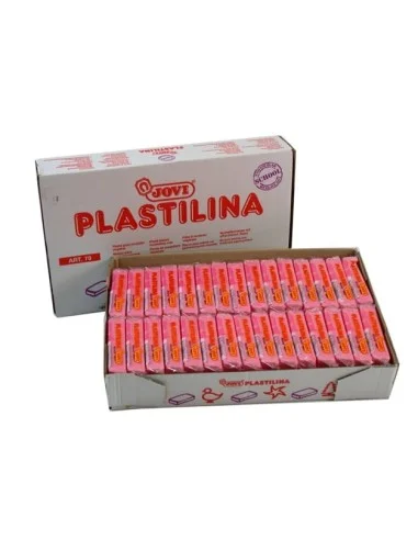 JOVI-PLASTILINA 70 ROSA 50G. PASTILLA
