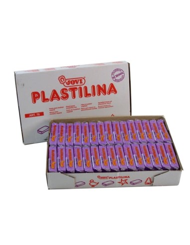 JOVI-PLASTILINA 70 VIOLETA 50G. PASTILLA