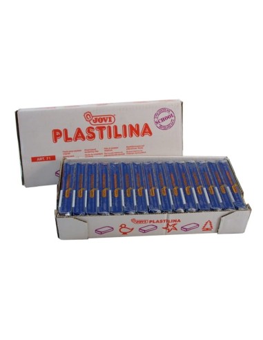 JOVI-PLASTILINA 71 AZUL OSC.150G.PASTILL