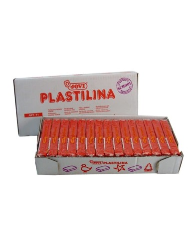 JOVI-PLASTILINA 71 ROJO 150G. PASTILLA