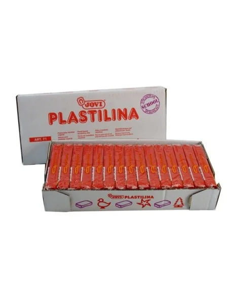 JOVI-PLASTILINA 71 ROJO 150G. PASTILLA