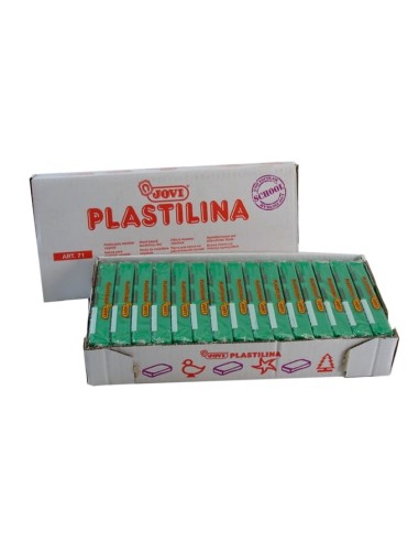 JOVI-PLASTILINA 71 VDE.CLAR.150G.PASTILL