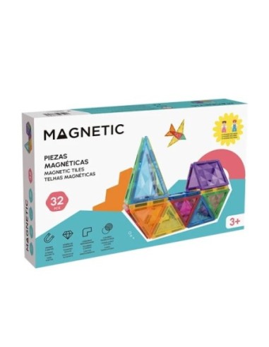 JUEGO CONSTRUCC.MAGNETIC 32+2PZAS.710563