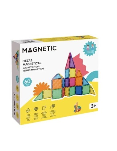 JUEGO CONSTRUCC.MAGNETIC 60+2PZAS.710564