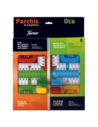 JUEGO PARCHIS/OCA C/ACCESORIOS