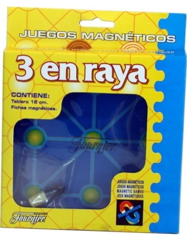 JUEGOS MAGNETICOS 3 EN RAYA