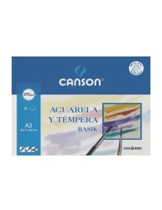 LAMINAS DIB.ACUARELA A/3 (PK.6) 402393