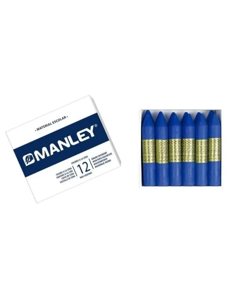LAP.CERA MANLEY C/12 BARR.AZUL ULTRAM.18