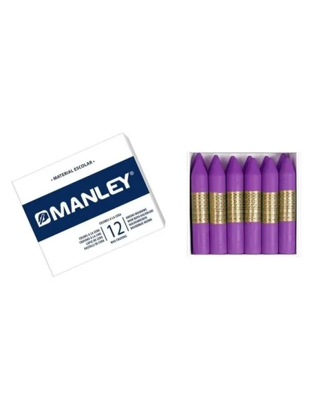LAP.CERA MANLEY C/12 BARR.VIOLETA CL.14