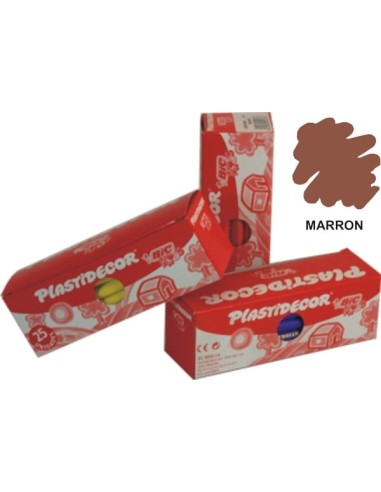 LAP.COL.PLASTIDECOR C/25 MARRON R.969