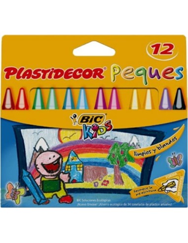 LAP.COL.PLASTIDECOR PEQUES -CAJA 12-