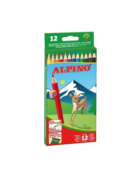 LAPICES COL.ALPINO LARGO -CAJA 12-