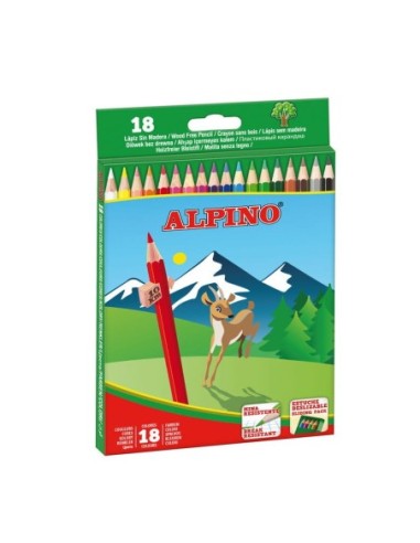 LAPICES COL.ALPINO LARGO -CAJA 18-