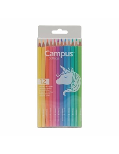 LAPICES COL.MAD.CAMPUS PASTEL -CAJA 12-