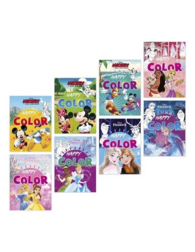 LIB.PINTAR HAPPY COLOR DISNEY STDO.