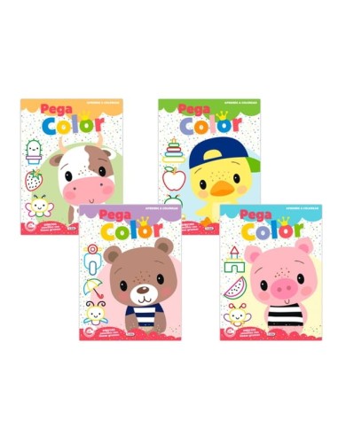 LIB.PINTAR PEGACOLOR ANIMALES CAD146