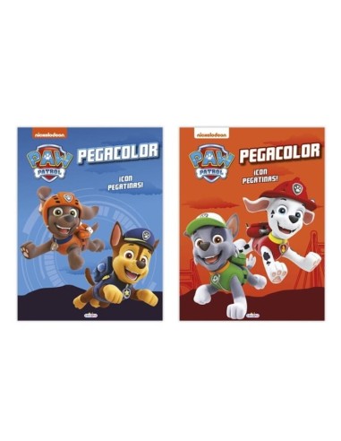 LIB.PINTAR PEGACOLOR PAW PATROL 12 PAG.