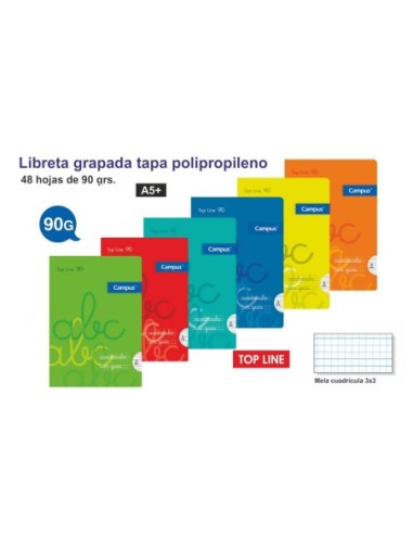 LIBRET.GR.PP.A5 CAMPUS 48H.MELA 3M.02753