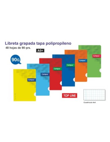 LIBRET.GR.PP.A5 CAMPUS CLA.4x4 002747