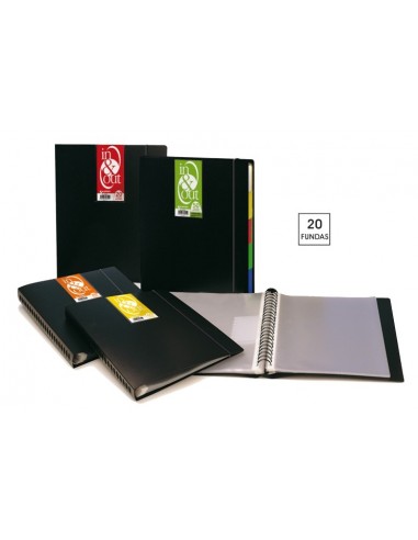 CARPETA IN&OUT 20 FUNDAS EXTRAIBLES
