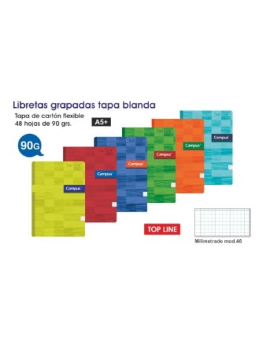 LIBRETA GR.A5 CAMPUS 48H.MM Nº46 002205