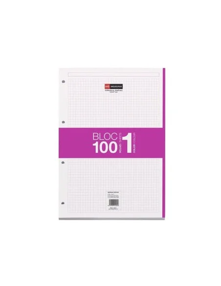 M.RIUS-NOTE BOOK RECAMBIO 100H. FUCSIA