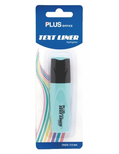 BL.1 ROTULAD.FLUO TEXTLINER PASTEL AZUL