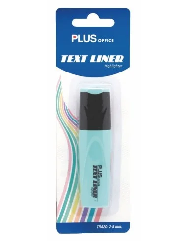 BL.1 ROTULAD.FLUO TEXTLINER PASTEL AZUL