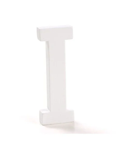 MANUALID.-LETRA MADERA BCA.125MM."I"