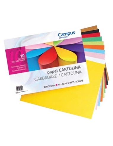 MANUALIDADES CARTULIN.235X320 -BOLSA 10-