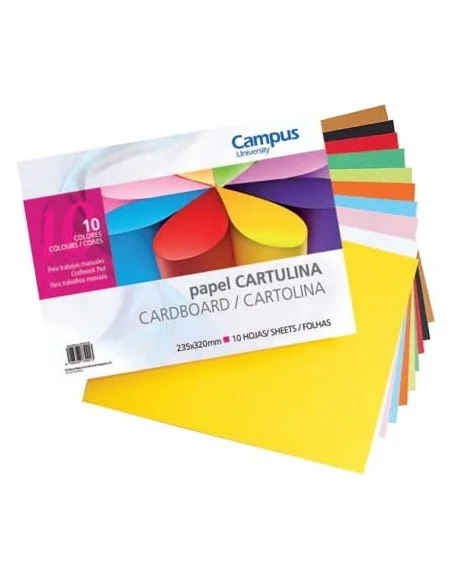 MANUALIDADES CARTULIN.235X320 -BOLSA 10-