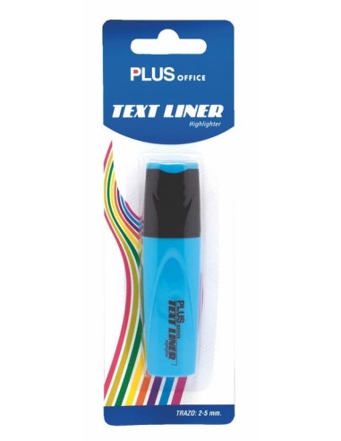 BL.1 ROTULADOR FLUO TEXTLINER AZUL